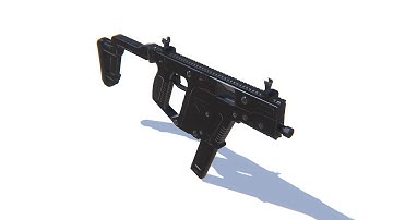 SMG Kriss Vector PBR 3D model is now available!