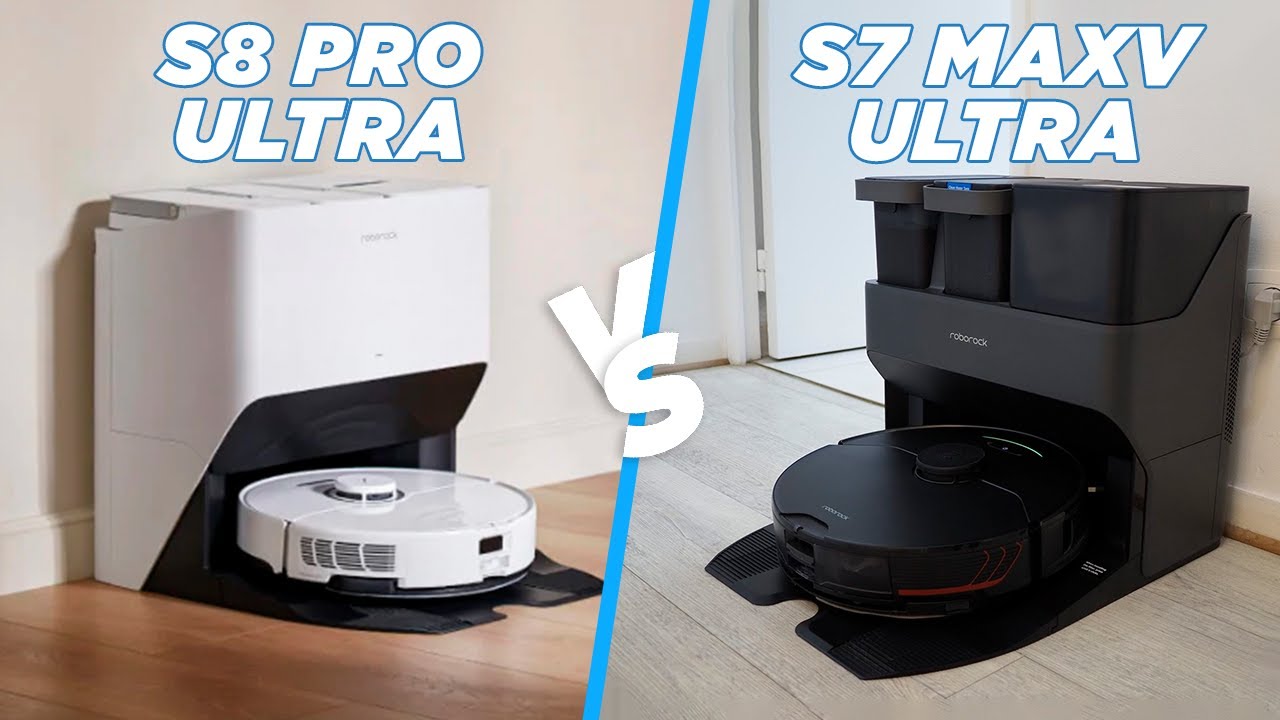 Roborock S8 Pro Ultra Compared to the S7 MaxV Ultra. Shocking Test Results!  Must See! 