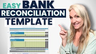 Easy Bank Reconciliation Template &amp; Instructions for Business Owners!