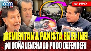 🔴REVIENTAN A DIPUTADO DEL PAN EN PLENA SESIÓN DEL INE, FARSANTE!