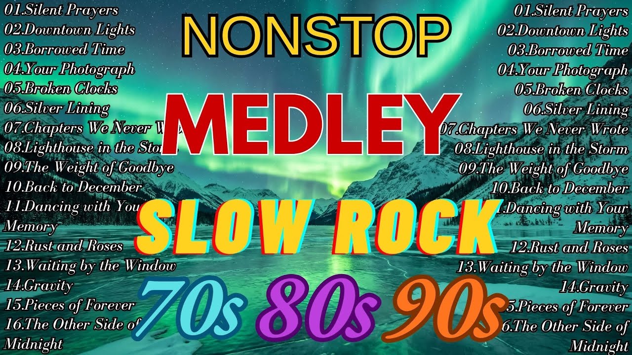 NONSTOP SLOW ROCK MEDLEY 70S 80S 90S 🎵 PINOY LOVE SONGS | BEST LUMANG TUGTUGIN COLLECTION