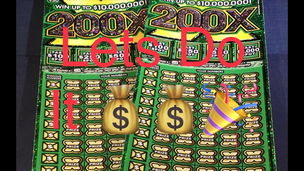 30 x 2 California Lottery Scratchers 200X New Scratcher Edition