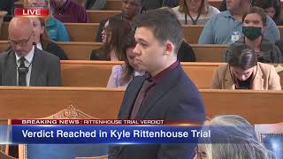 WATCH: Not guilty verdict read in Kyle Rittenhouse trial