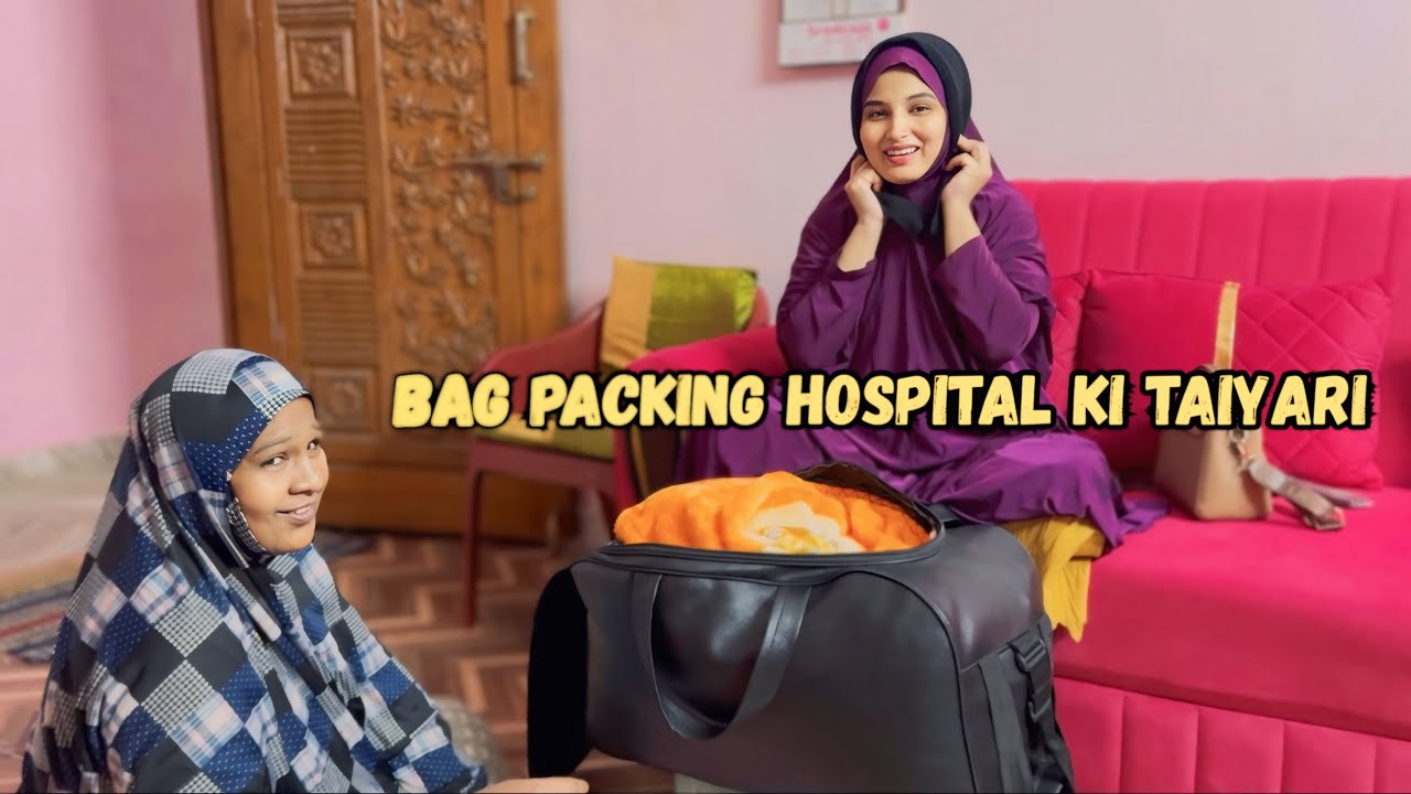 Bag packing Hospital Ki Taiyari || @Sameerazaenvlogs 