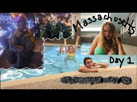 DRIVING TO DEDHAM | Day 21 of Vlogmas