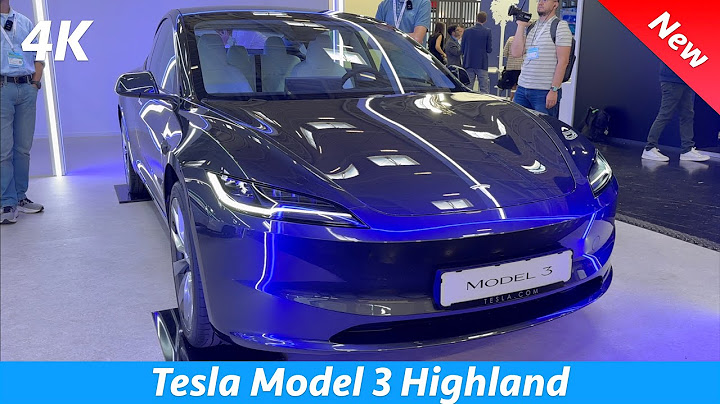 New Tesla Model 3 2024 Facelift - FIRST Look in 4K (Exterior - Interior), Ambient lights