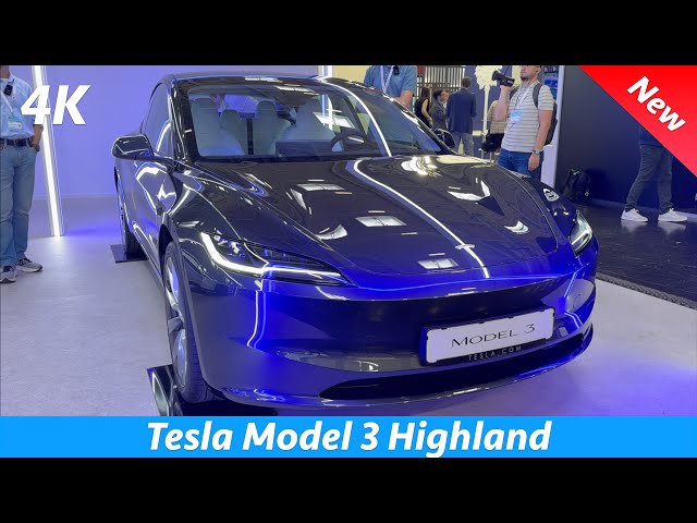 Tesla Model 3 Facelift Projet Highland - Les premières images de