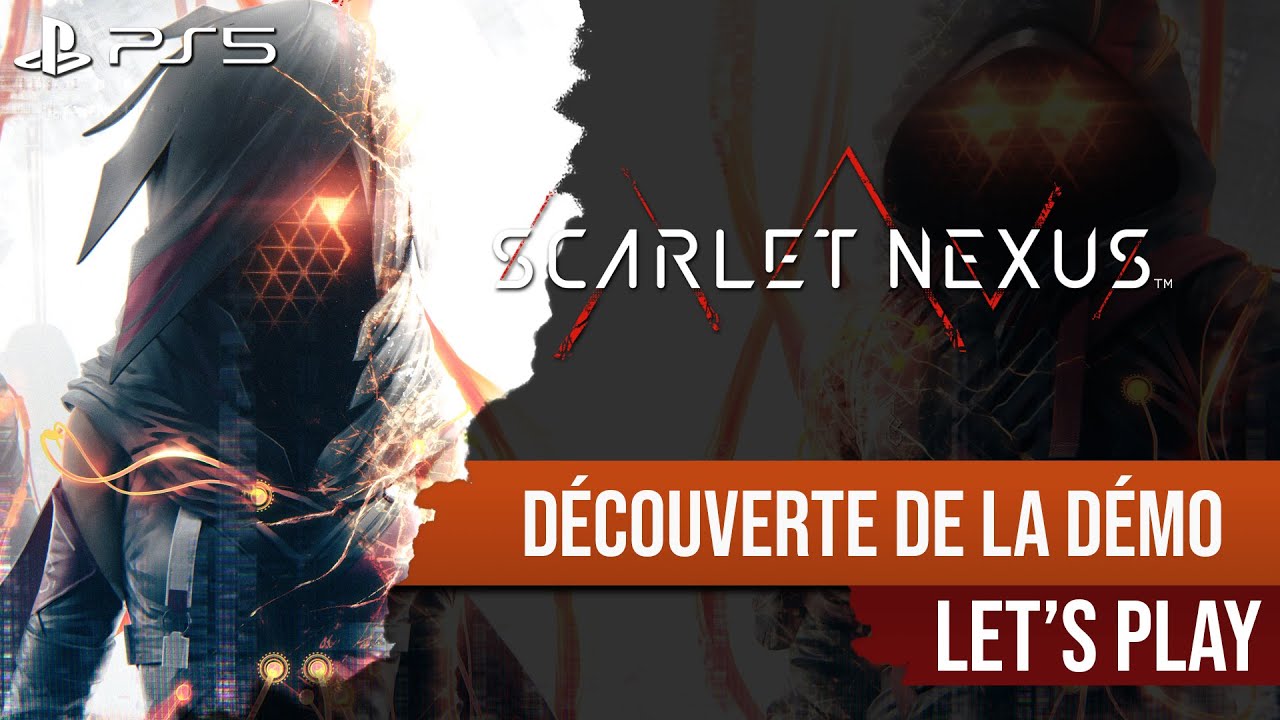 Jeu SCARLET NEXUS PS5 - Version PAL FR Complète (boîte