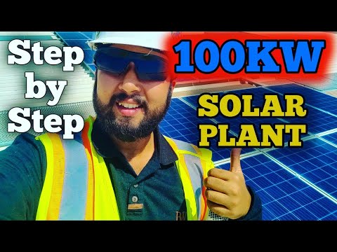 100KW Solar Plant | installation Quality | Good Practice | Equipment