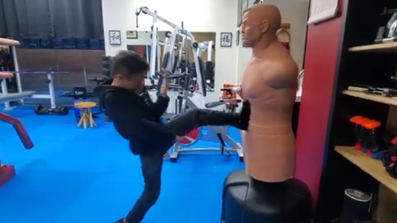 Kung Fu Boxer Form Training for Self Defense - YouTube