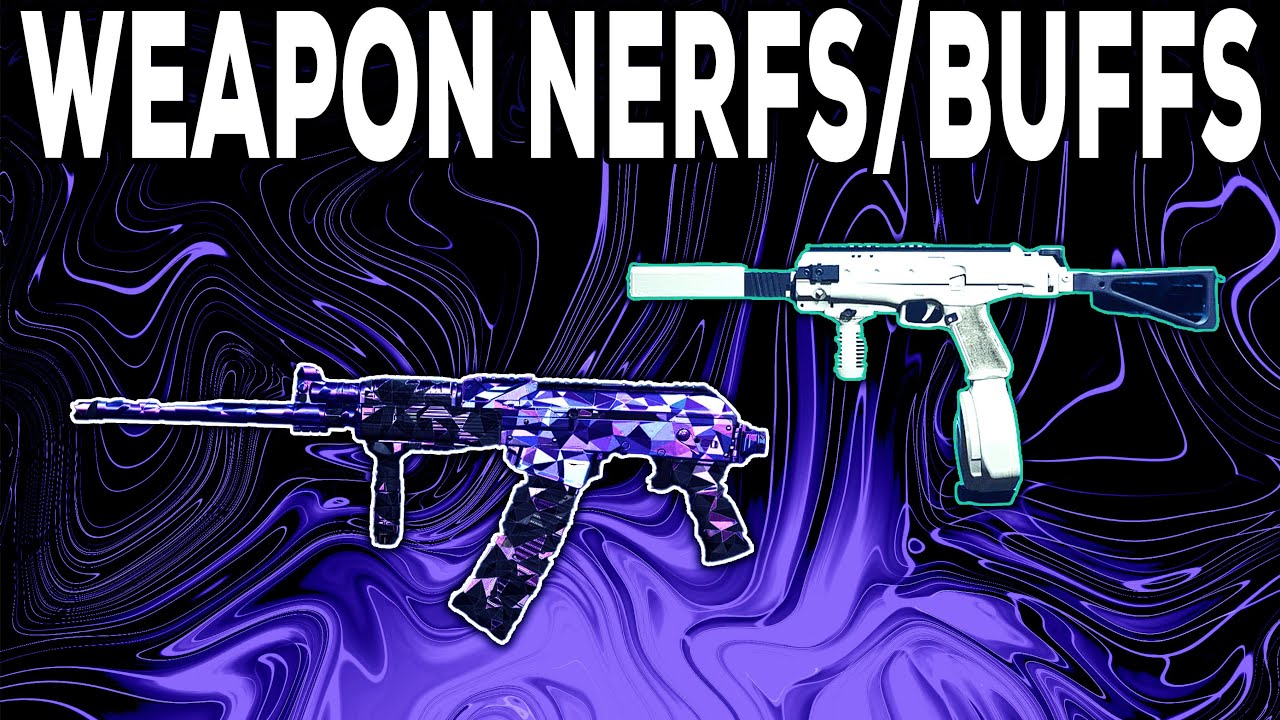 All Warzone & MW2 Season 6 weapon buffs and nerfs - Dexerto