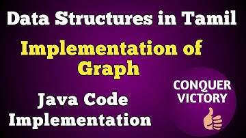 #25 Graph Implementation in Java | Data Structures in java | Java Code | Graphs in java | Tamil
