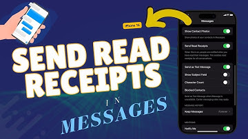 How to Enable/Disable Send Receipts in Messages on iPhone 16