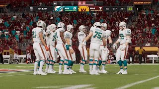 Dolphins (7-5) vs Washington (8-4): Season 3 - Week 13: QB mash-up