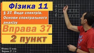 картинка: Фізика 11 клас. Вправа № 37. 2 п