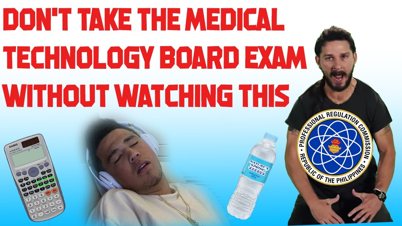 WHAT TO DO ON THE DAY OF THE MEDICAL TECHNOLOGY BOARD EXAM (MUST WATCH