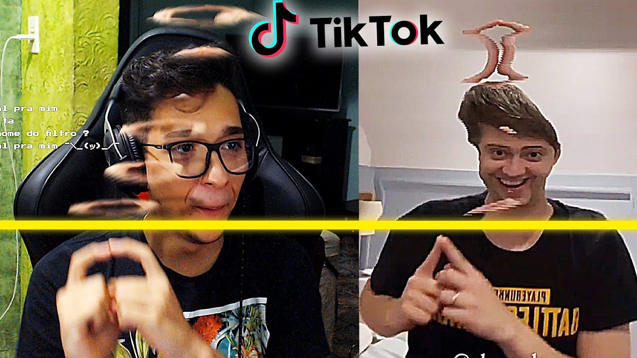 TESTANDO FILTROS DO TIKTOK!!!