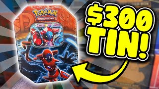 I Opened a Pokemon Cards Tin worth $300