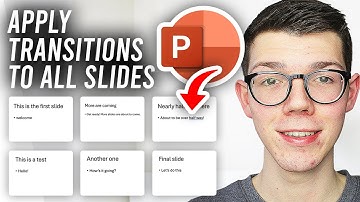 How To Apply A Transition To All Slides In Powerpoint - Full Guide
