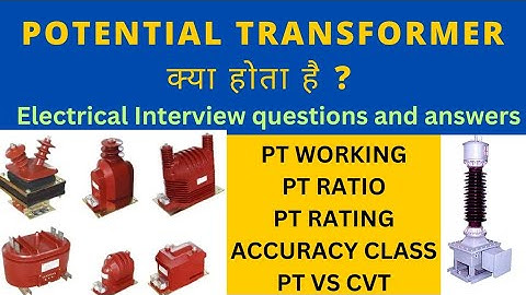 Potential Transformer complete detail💥⚡👨‍🔧😱 (Electrical Interview question with answers)हिन्दी में