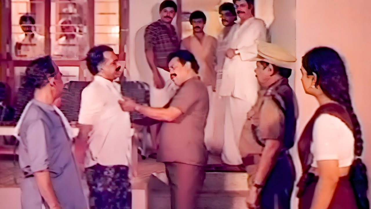 എടോ..മീശ പിഴുത പാരമ്പര്യോം എനിക്കുണ്ട്🔥 | Evergreen Movie | Best Scenes ...