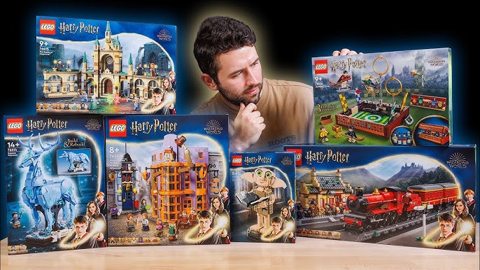 LEGO Harry Potter O Castelo de Hogwarts, Kit de Construção Mágica com  Microfiguras de Harry, Hermione, Ron e Dementors