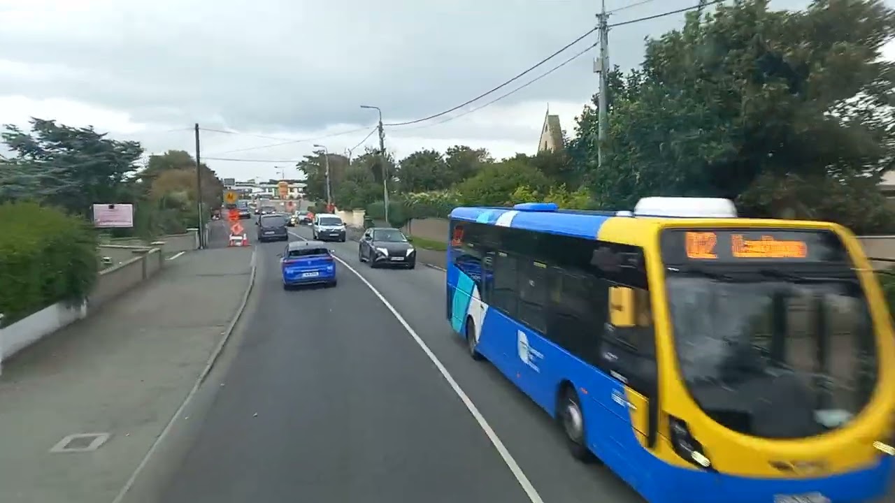 Scenery between Laytown and Bettystown onboard the D1 bus