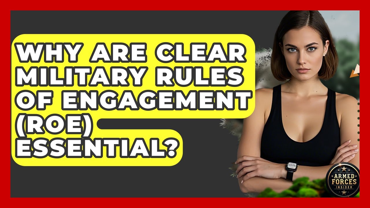 Why Are Clear Military Rules Of Engagement (ROE) Essential? - Armed Forces Insider