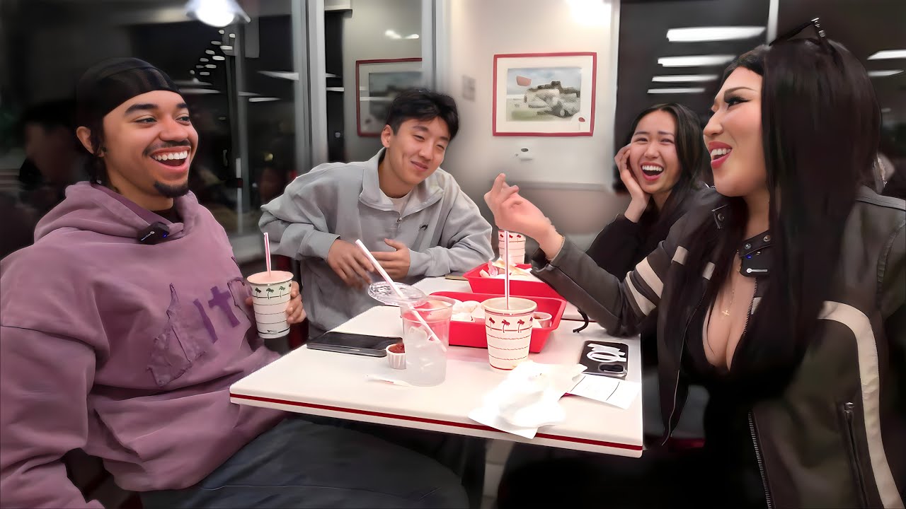 Arky & Nina In-N-Out MUKBANG!