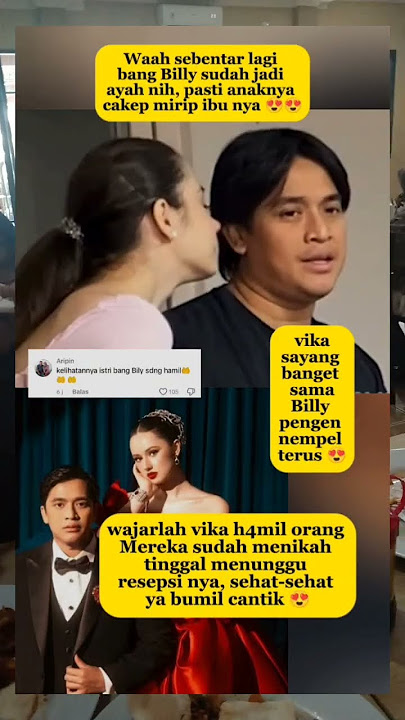 Istri Bang Billy tambah gemoy saat h4mil #billysyahputra #vikakolesnaya #shorts