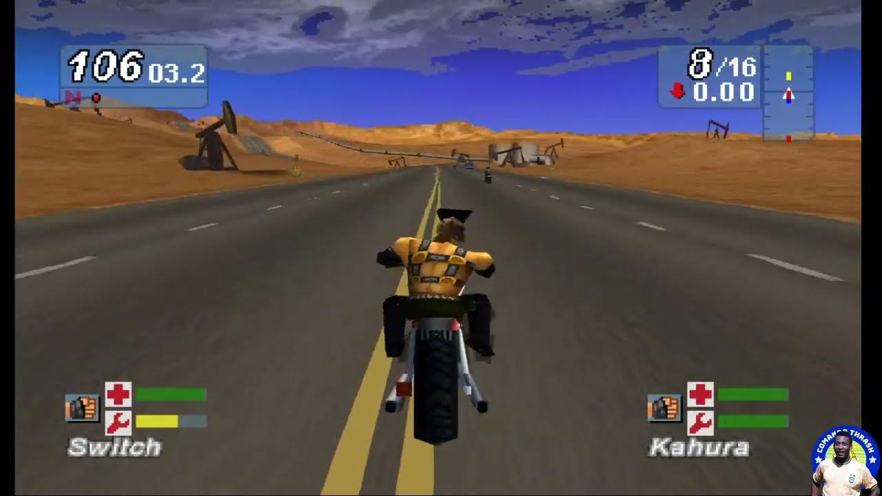 Road Rash: Jailbreak - PlayStation 1 (PS1) [GamePlay] - YouTube