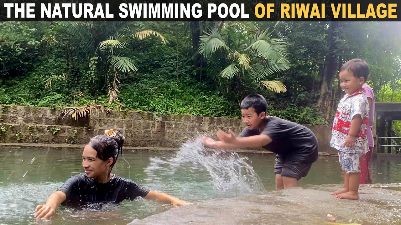 We went for a swim in the river 🏊