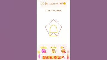 Can You Draw in one touch Level 89,94,99 #braindom