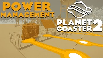 Planet Coaster 2 Power Management Tutorial | How It Works