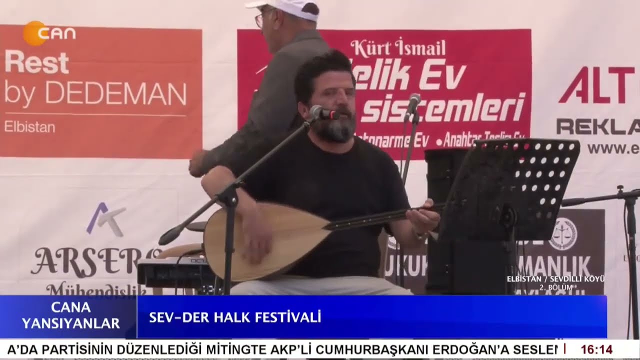SEV-DER HALK FESTİVALİ - ELBİSTAN / SEVDİLLİ KÖYÜ - 2. BÖLÜM - CANA YANSIYANLAR