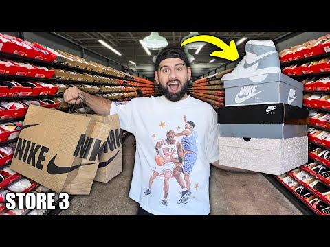 GOING TO EVERY NIKE OUTLET IN VEGAS AND BUYING 1 SNEAKER!! *WE FOUND CRAZY SHOES FOR CHEAP*