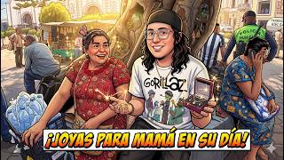 REGALANDO JOYAS A LAS MADRES QUE ENCUENTRO EN LA CALLE POR EL DIA DE LA MADRE