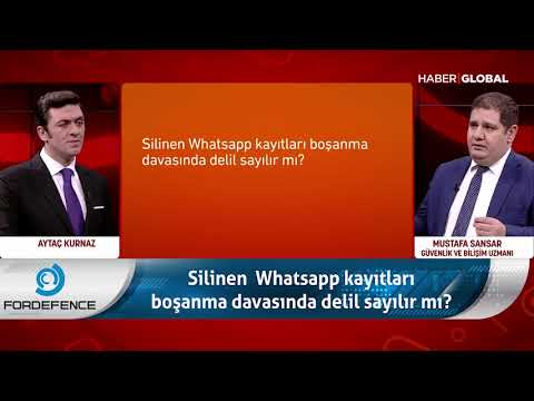 Silinen Whatsapp kayıtları boşanma davalarında delil sayılır mı?