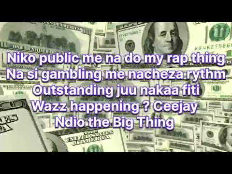 KING CEEJAY UNDA PESA OFFICIAL LYRIC VIDEO 