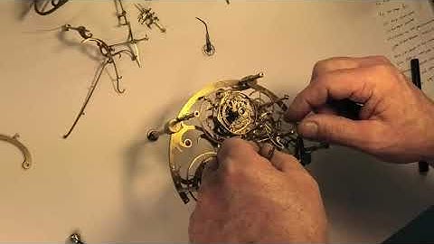 Astro-skeleton, Main calendar module disassembly