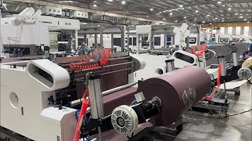 50*22*45cm Ship to Turkey| Oyang Leader Non Woven Box Bag Making Machine test video before delivery