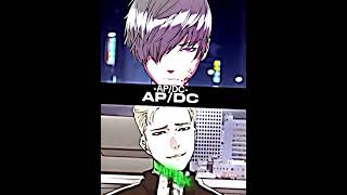 Donald Na vs Gray Yeon /(Weak Hero webtoon series)