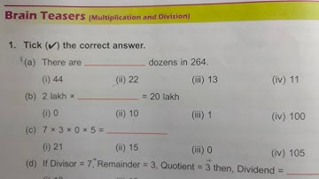 math class 4 chapter 4 brain teasers dav public school