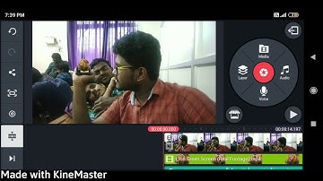 Creative editing in KineMaster (Chroma key and key animation)