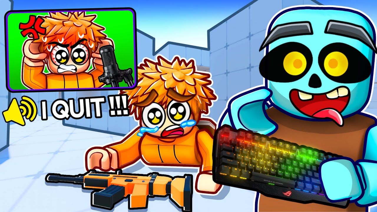 I Used A WIRELESS KEYBOARD To Prank My LITTLE BROTHER In Roblox
