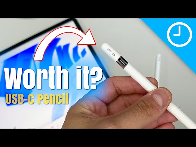 New' USB-C Apple Pencil Every Feature Reviewed | Who is this for