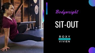 The SIT OUT | Bodyweight EXERCISE for Strength & Cardio! | 40 Seconds Demo & Cues