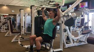 TechnoGym Wide Grip Lat Pulldown