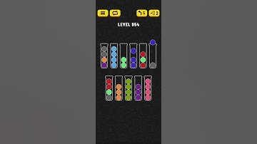 Ball Sort - Color Puzzle Game - Level 954 - Walkthrough SOLVED by RobotPlayer AI!!!