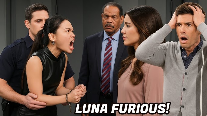 Luna told Steffy 6 words before she was sent to jail for the 2nd time The  Bold and the Beautiful